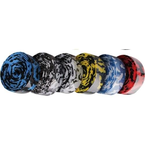 6-Color Camouflage Sponge Shock Absorber Road Bike MTB Handle Wraps With Bar End Plugs Cycling Handle Wraps With Bar End Plugs