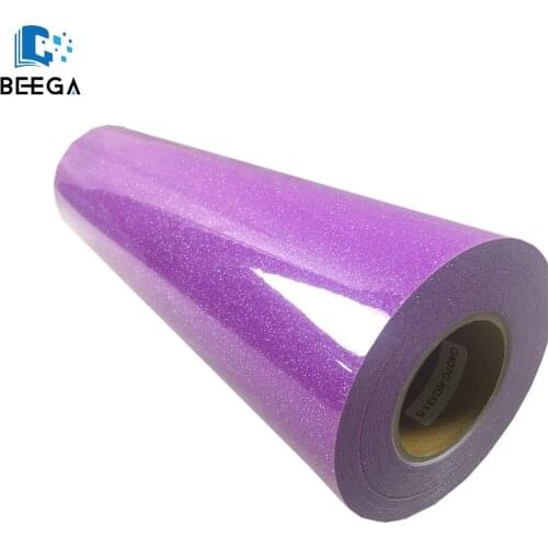 25M Length Glitter Heat Transfer Vinyl for Beautiful Clothes