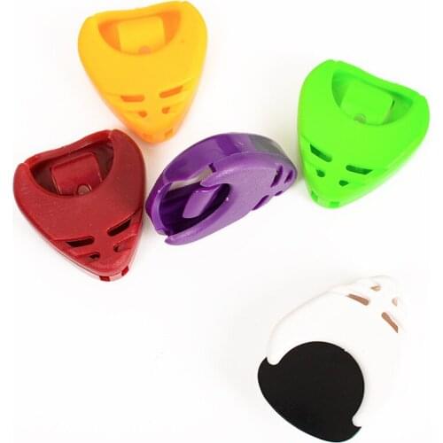2Pcs Guitar Pick Holder Case Plectrum Case Mediator Quick Storage Guitar Tools Accessories Plectrum Holder Case Wholesale