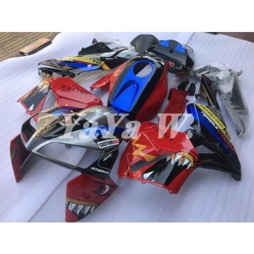 Motorcycle Fairings kit fit for Honda CBR600RR F5 2005 2006 CBR600 F5 2005 06 600RR Bodywork fairing red Shark