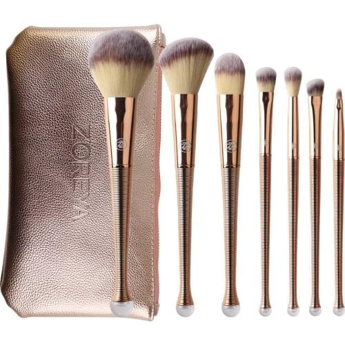 ZOREYA Cross Border Hot Selling Makeup Brush 8 Nylon Wool Beauty Makeup Brush Set Blending Brush Makeup Brush Set