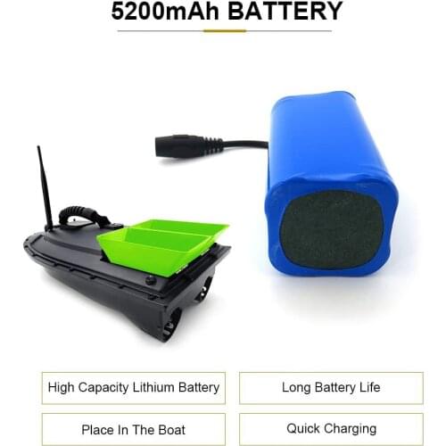 7.4V 5200mAh 9600mah Lipo Battery for Flytec 2011-5 D11 D13 D13C D16 D18 1.5kg Loading Remote Control Fishing Bait Boat
