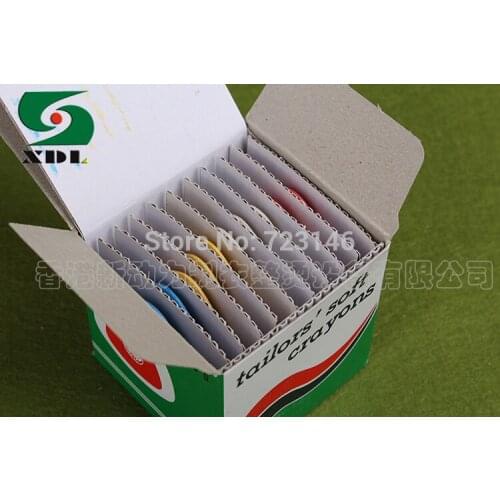 MADE IN TAIWAN HIGH CALSS TAILOR CHALK 2015 Promotion Limited Chalk Box 10 Tailors Multi-colour for Fashion Designer10pcs