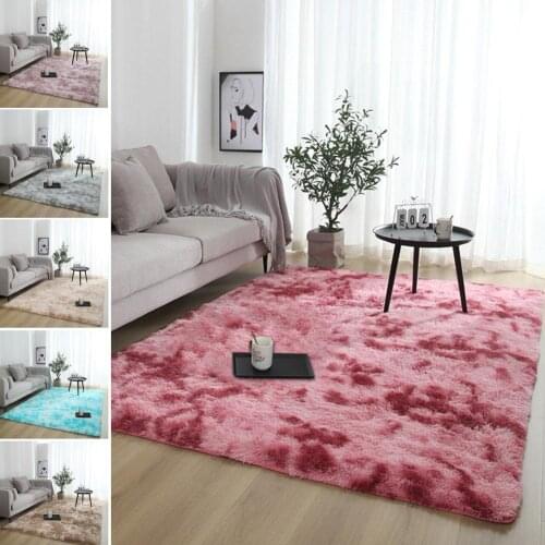 Fashion Carpet Rectangle Soft Plush Floor Mats Rugs Door For Living Room Bedroom Anti-slip Doormat Pads Home Floor Rug Decor