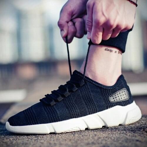 2019 New Fashion Mens Casual Shoes Fashion White Sneakers Mesh Shoes Low Top Mens Trainers Shoes Zapatillas Hombre Deportiva