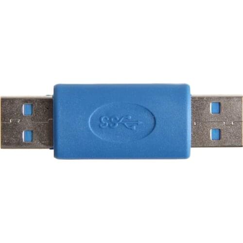 New USB 3.0 A Male To A Male M-M Coupler Adapter Connector
