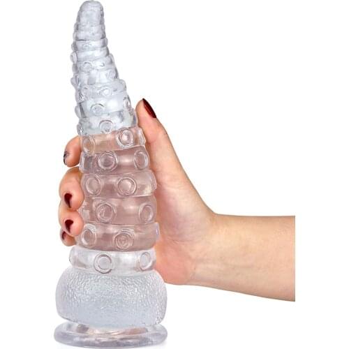 New Octopus Tentacle Dildo Butt Plug Sex Toys Suction Cup G-spot Stimulus Vaginal Dilation Anal Plugs Adult Dildo Soft Dick 18