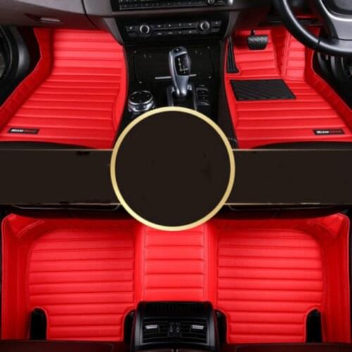 Full Cover Waterproof Leather Coil Carpet Special Car Floor Mats for Right Left Steering Chevrolet Cruze Malibu Captiva Equinox