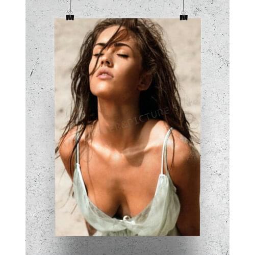 R0144 Megan Fox (2) Star Sexy Beautiful Girl Model Wall Sticker Silk Poster Art Home Decoration