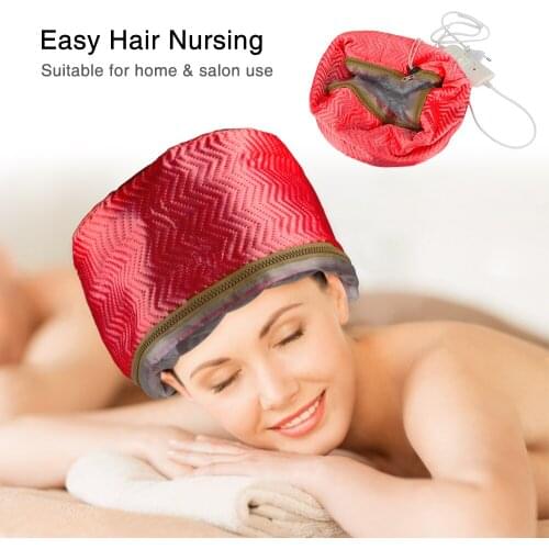 Thermal Treatment Heating Cap Deep Conditioning Heat Cap Electric Hair Steamer Mask Cap Heating Steamcap Hair Care Tool