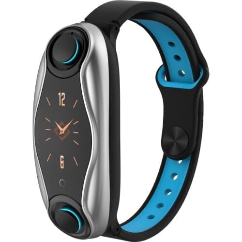 2 in 1 Smart Bracelet Wireless Bluetooth 5.0 Headset Running Wristband Earphone