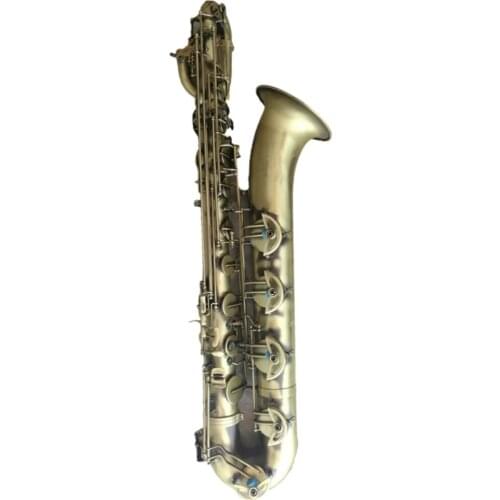 High Grade Professional Tone Eb Antique bronze Baritone Saxophone