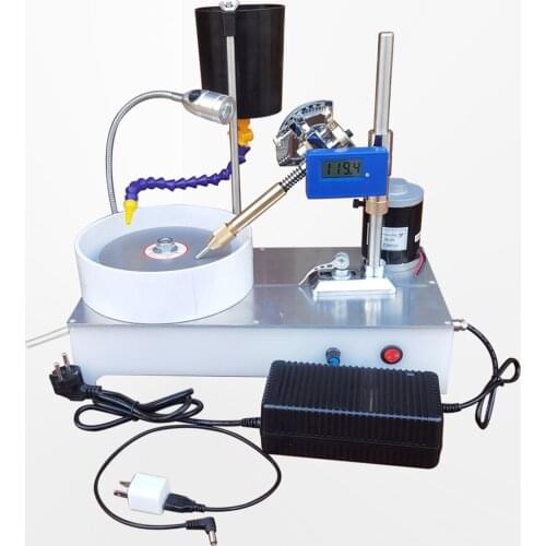Jewelry Lapidary Machine 120W Faceting Gemstone Polishing Machine Jade Gem Processing Grinding Equipment