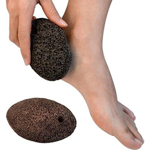 1PC Foot Stone Exfoliating Natural Lava Stone Grill Fish Tank Foot Massage Pumice Exfoliates Calluses Foot Care Tool Pedicure