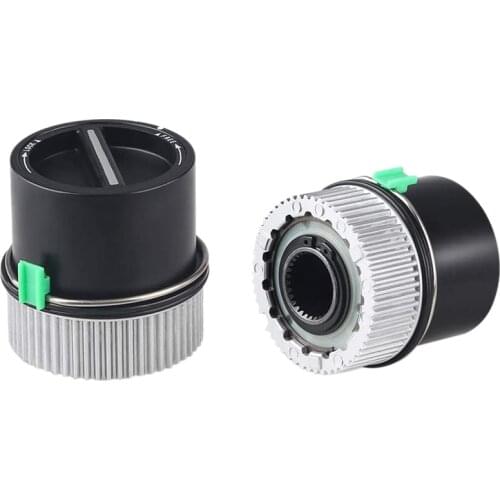 2Pcs Locking Hub Automatic Front Locking Wheel Hub Auto Parts for Ford F250 350 450 Super Duty 1999 2000-2004