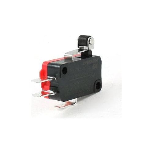 250VAC 16A SPDT 1NO 1NC 3P Short Hinge Roller Lever Momentary Microswitch
