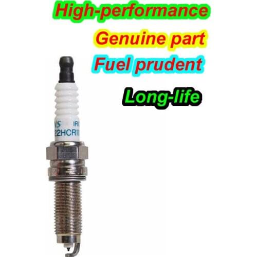 4 6pcs 12290-R40-A02 SXU22HCR11S Iridium Spark Plug For SXU22HCR-11S ILX MDX RL 12290 R40 A02 12290R40A02