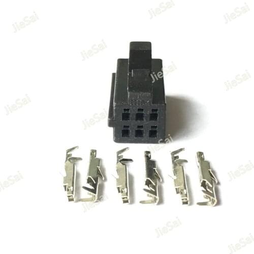 6 Pin Female Auto Plug Automotive Connector For Car