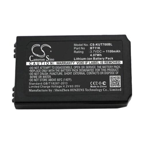 Cameron Sino 1100mAh battery for IKUSI IK2 PUPITRE IK2 T70/2 T70/2 iKontrol BT11K for KONECRANES Mini Joystick Radio RMJ
