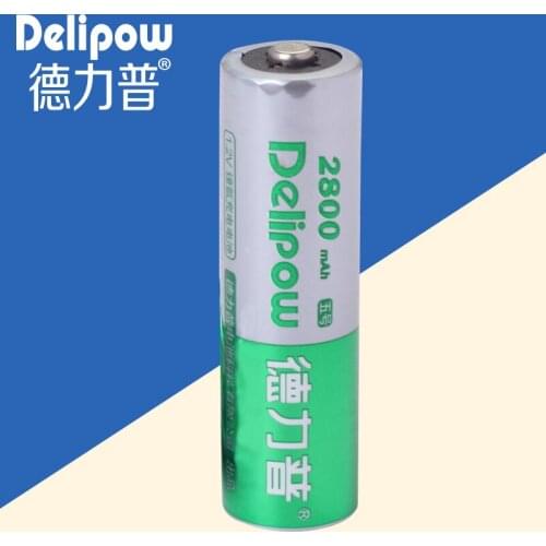 Delipow battery capacity 5 battery charging battery No. 5 AA2800 Ma 11 yuan / day Rechargeable Li-ion Cell