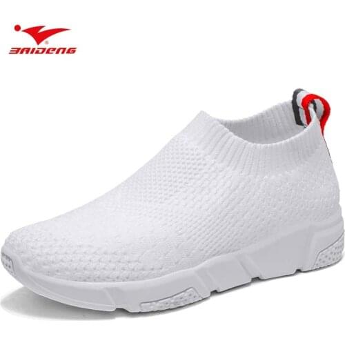 Baideng Hot Light Woman Socks Sneakers Breathable Walking Girl Running Shoe Promotion Plus Size 42 Sport Shoes Cheap 2020 Summer