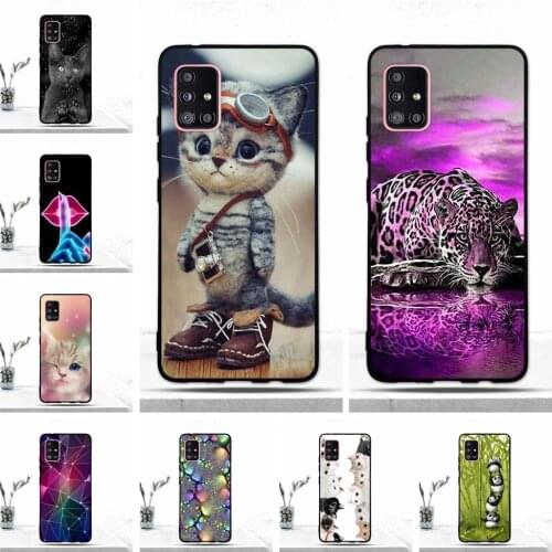 Phone Cover For Samsung Galaxy A51 5G A516F Case Silicone Soft TPU Back Cover For Samsung A51 A 51 Phone Cases GalaxyA51 Cover