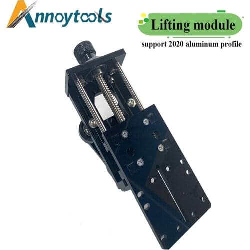 Liftable Up and Down Laser Focus Adjustment Holder for 2-Aixs CNC Laser Engraver to Adjust Height