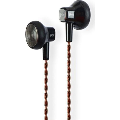 JCALLY EP02 3.5mm Wired Headphones with Microphone Smart Phone Dynamic Earbuds Flat Head Music Earphone Headset