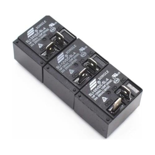 Power Relays SLI-05VDC-SL-A SLI-12VDC-SL-A SLI-24VDC-SL-A 5V 12V 24V 30A HF2160 4PIN Relay
