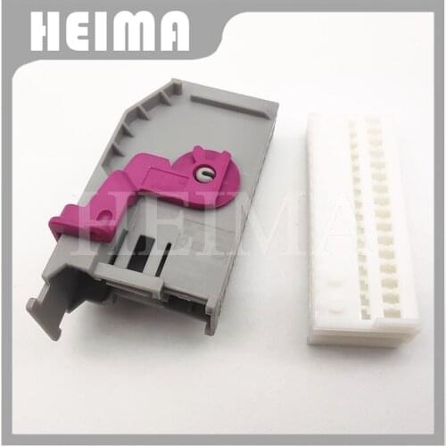 5/10/20 sets gray 32 pin 1J0972977G automotive ecu plug for Audi VW Instrument Dashboard tyco AMP Connector 1719058-4 1719057-4