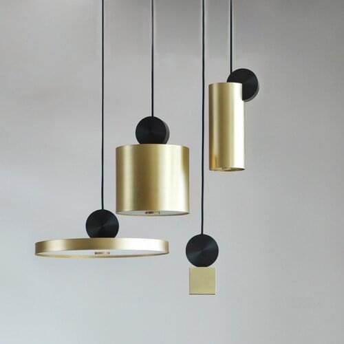 Modern Led Pendant Lights Gold Iron Hanglamp For Dining Room Bedroom Nordic Home Decor Loft Luminaire Suspension Light Fixtures