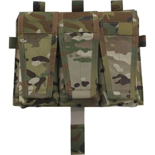 Tactical 001 Vest Triple Magazine Bag Quick Release Accessory Kit