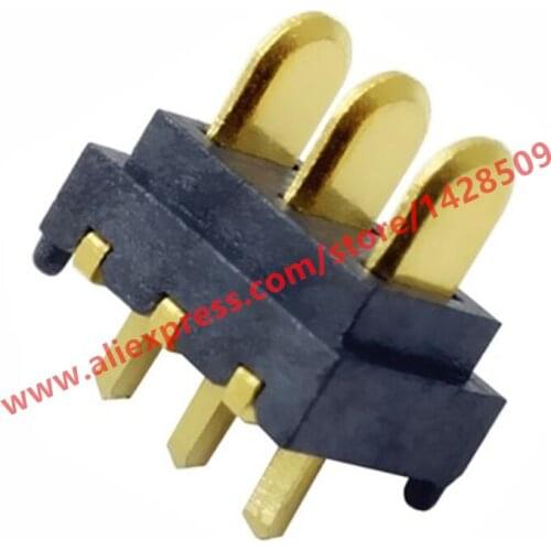 10pcs Battery Holder 2.0mm Pitch 3-pin Male Plug Connector Miniature High Current 3A Battery Connector Adaptor