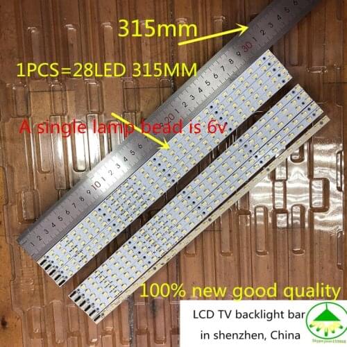 2piece/lot for distribution screen LCD backlight strip V500H1-LS5-TLEM4 V500H1-LS5-TREM4 V500HK1-LS5 1piece=28LED 315MM