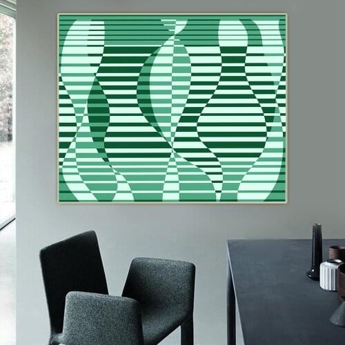 Citon Josef Albers《Folio I Folder 2》Canvas Art Oil Painting Abstract Painting Decorative Picture Wall Decor Home Decoration