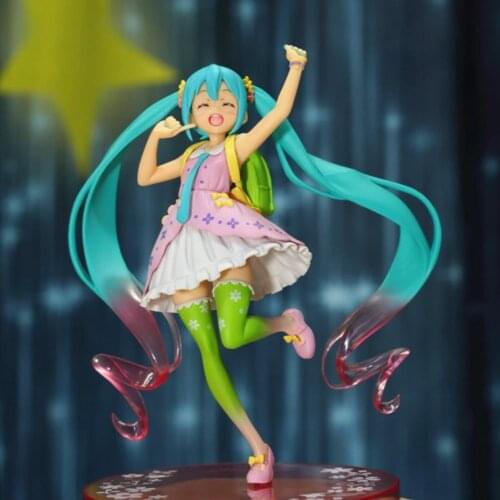 2021 Kawaii student Hot Anime Action Figures Pink Sakura ghost PVC Action Figures Girls Model Toys Collecting Gifts For Girls