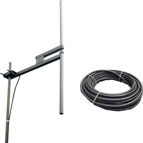 FMUSER FU-DV2 FM Radio antenna for 1000W,1200W,1500W,2000W FM Transmitter BroadcastWith 30 meters cable (connector 7/16 DIN L29)