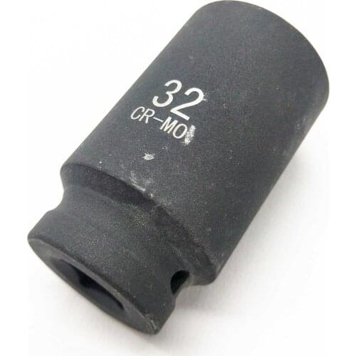 Deep Impact Socket 1/2" Drive Spindle Axle Nut Socket Hub Axle Nuts Removal Wrench Tool For BMW Fiat Peugeot 12 point 32mm