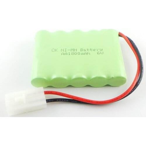 Brown 6V No. 5 AA Ni MH rechargeable battery 1800MAH NI-MH 6V Rechargeable Li-ion Cell