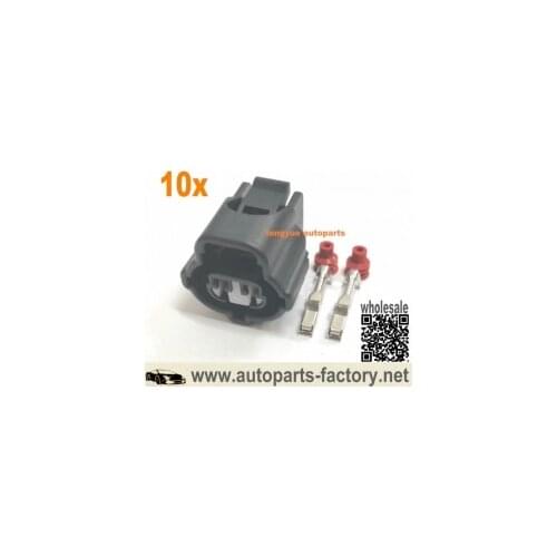 Longyue 10kit 2 Pin Plug For Honda K Series RV Toyota AT VVTi Connector Sensor 1JZ-GTE 2JZ-GTE 90980-11025