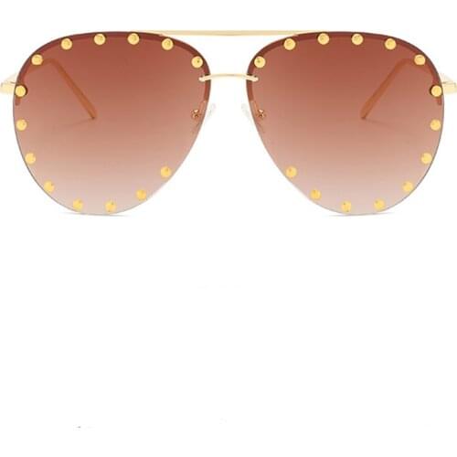 NONOR 2021 Fashion PIlot Metal UV-400 Women Sunglasses Driving Shopping Outdoor Vendor