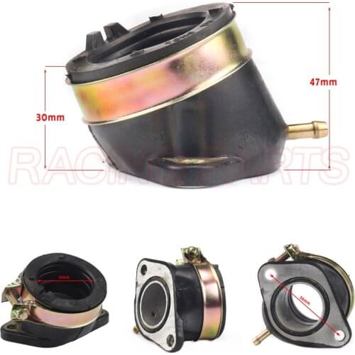 Motorcycle carburetor intake pipe interface For CFMOTO CF250 big sheep ATV Karting CH250 water cooled Engine Free shipping