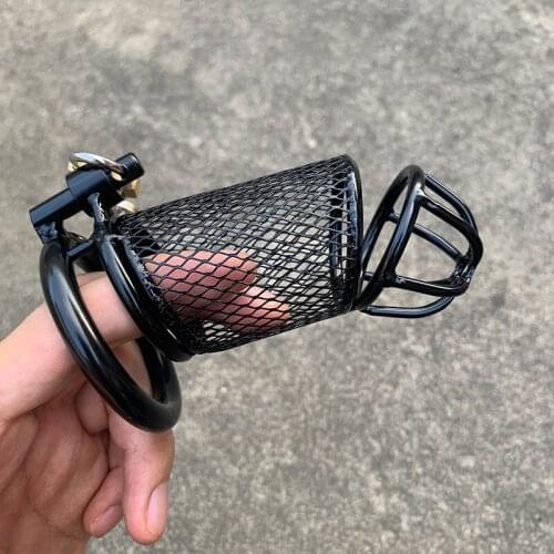 Male Metal Chastity Device Cock Cage Brass Lock Locking Number Tags Chastity Belt Sex Shop 18 Toys 40mm 45mm 50mm Rings Sexshop
