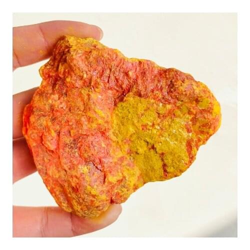 New Arrival !!!Beautiful Natural ORPIMENT Arsenic Sulfide Crystal Mineral Specimen