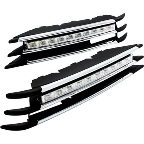 SELYNDE for VW Volkswagen Touareg with Turn Signal Dimmed Light Light Super Bright Waterproof 2011-2013 DRL LED Daytime Running