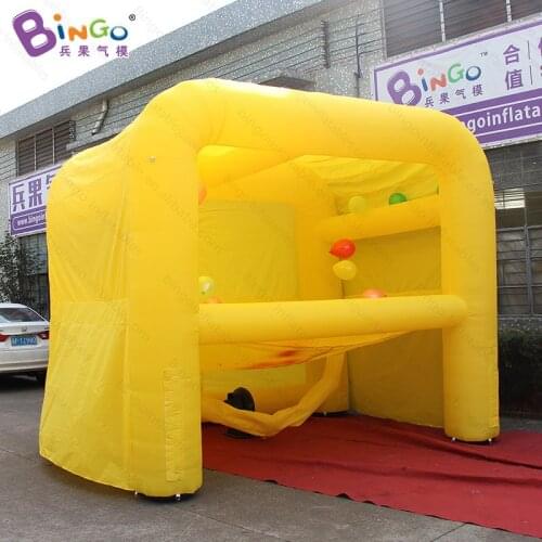 Shooting game type inflatable archery target stand for air balloon shooting, 3*3.5*4.4m Funny hover archery ball games