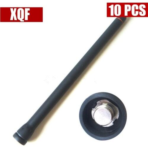 XQF 10PCS Antenna VHF 135-175 MHz MX for iCOM F21 F21S F30GT F40GT F4 F11 Two Way Radio