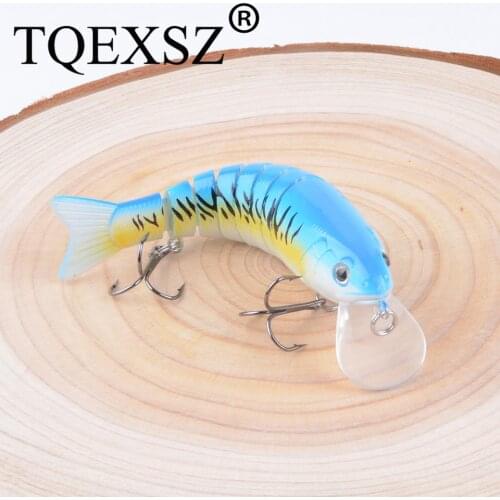1pcs 10.5cm 17g Wobblers 8 Segments Fishing Lures Multi Jointed Swimbait Hard Bait Fishing Tackle For Bass Isca Crankbait Sale