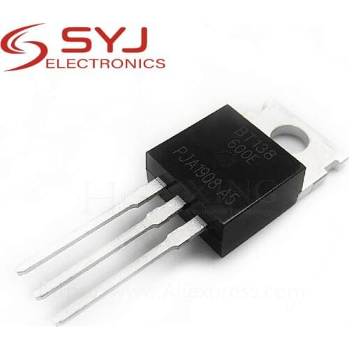 10pcs/lot BT138-600E BT138-600 BT138 138-600E TO-220 In Stock