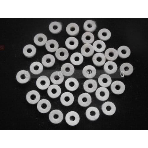 100 pcs wool pads for trumpet valve